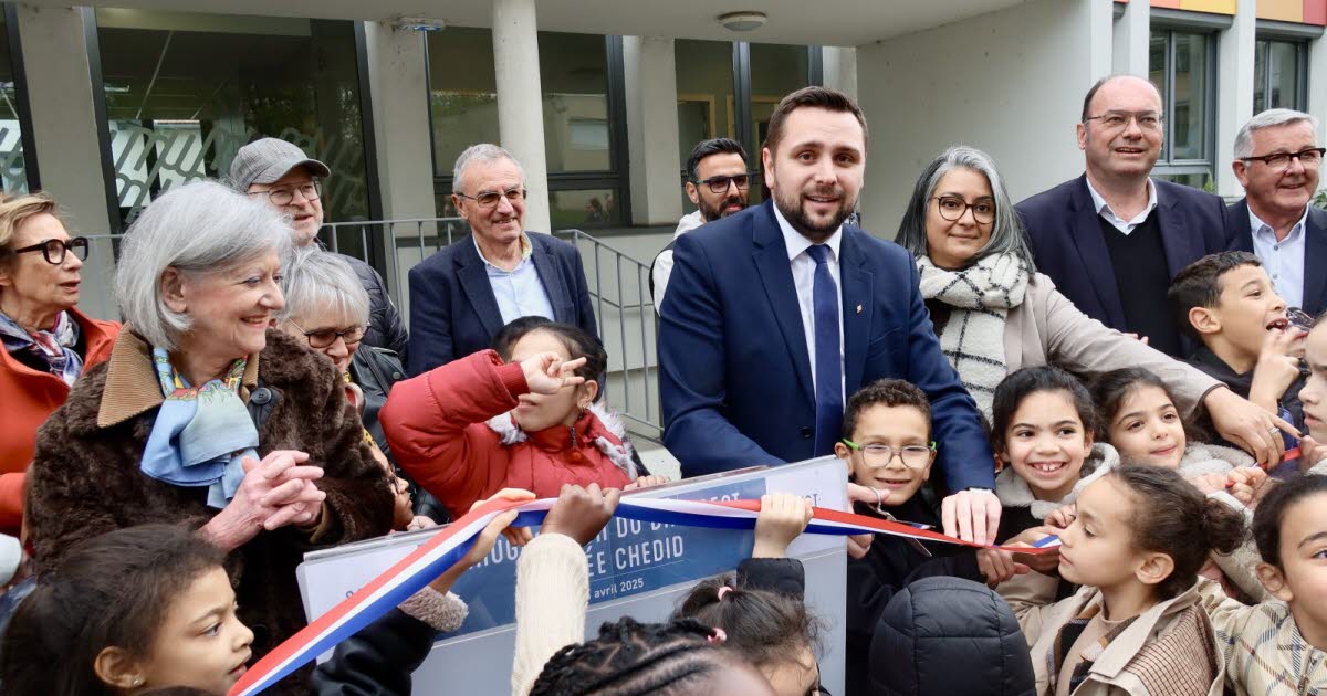 Saint-Chamond. Rue des Poilus, un espace nommé Andrée-Chedid dédié aux enfants