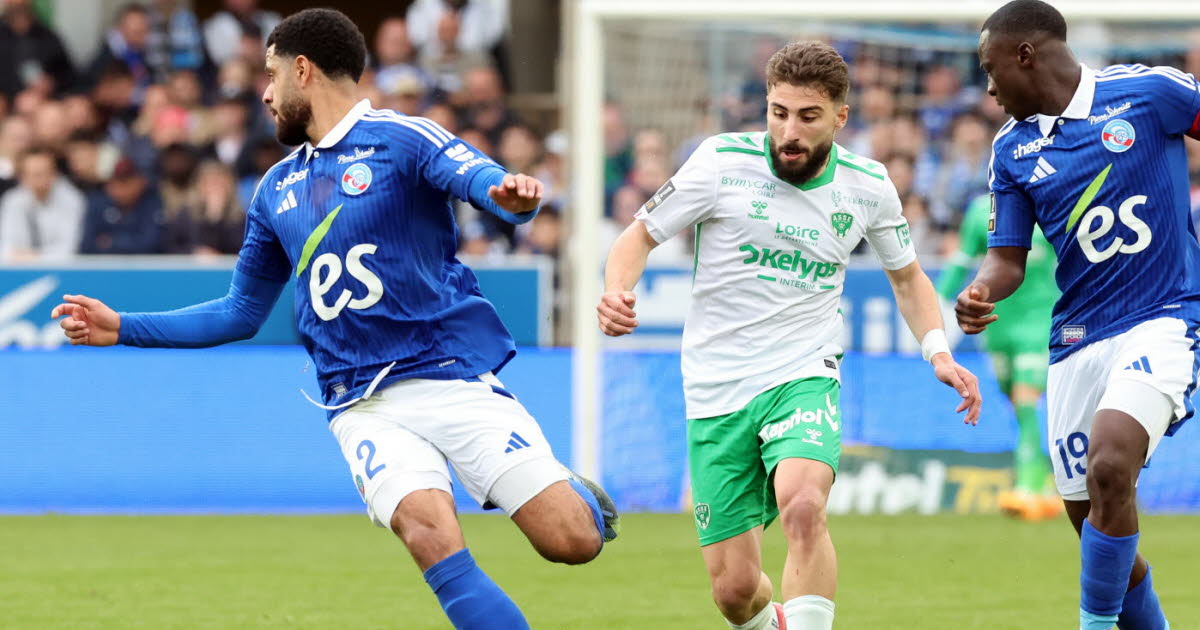 maladroite, l’ASSE rechute à Strasbourg
