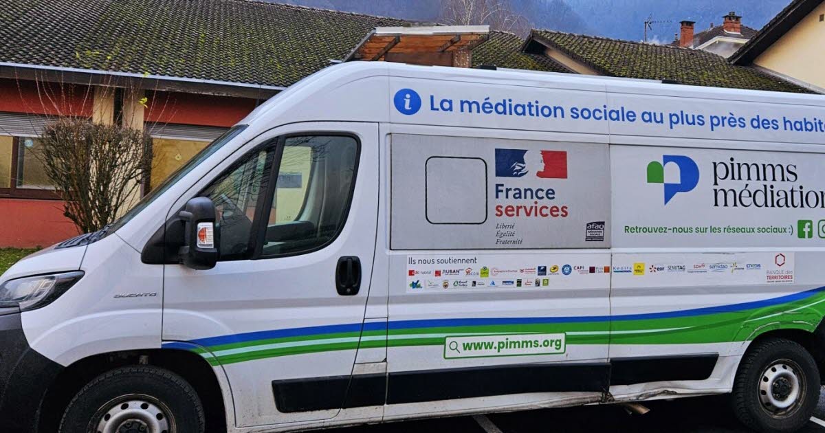 Saint-Martin-le-Vinoux. Le bus France Services fera étape place de l’Horloge chaque mois