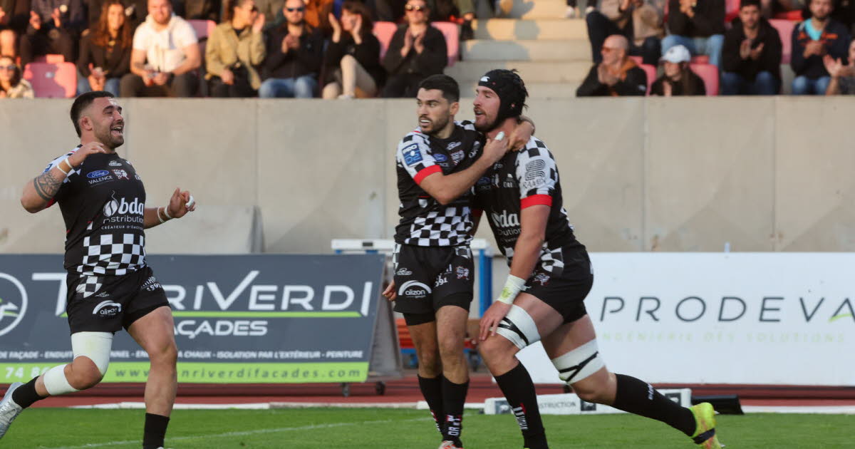 Rugby - Pro D2. Points, top 10 et marqueur d’essais : les derniers enjeux du VRDR après le maintien - Le Dauphiné Libéré