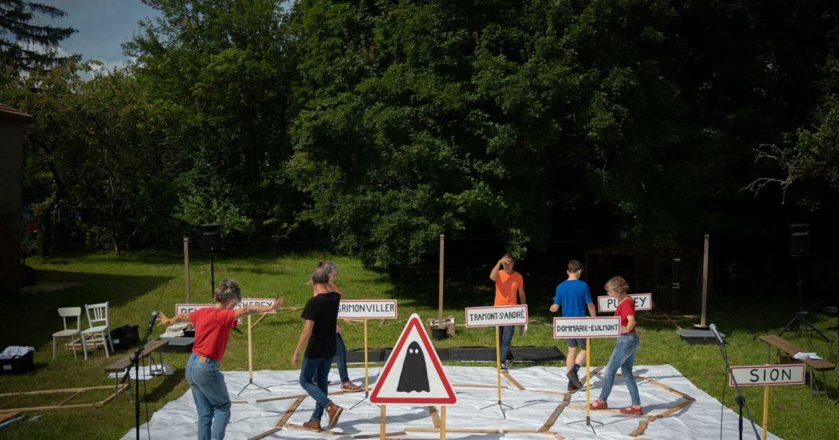 un spectacle immersif explore les paysages du Nord-Est avec la compagnie La Mâchoire 36