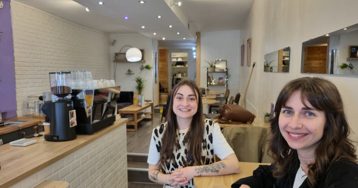 Nancy. Blend coffee shop, deux sœurs et du cœur