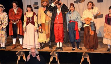 Tomblaine. Théâtre et Commedia dell’arte avec les jeunes talents, étudiants à Versailles