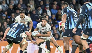 l'arrière de Toulon Melvyn Jaminet victime d'une fracture au visage