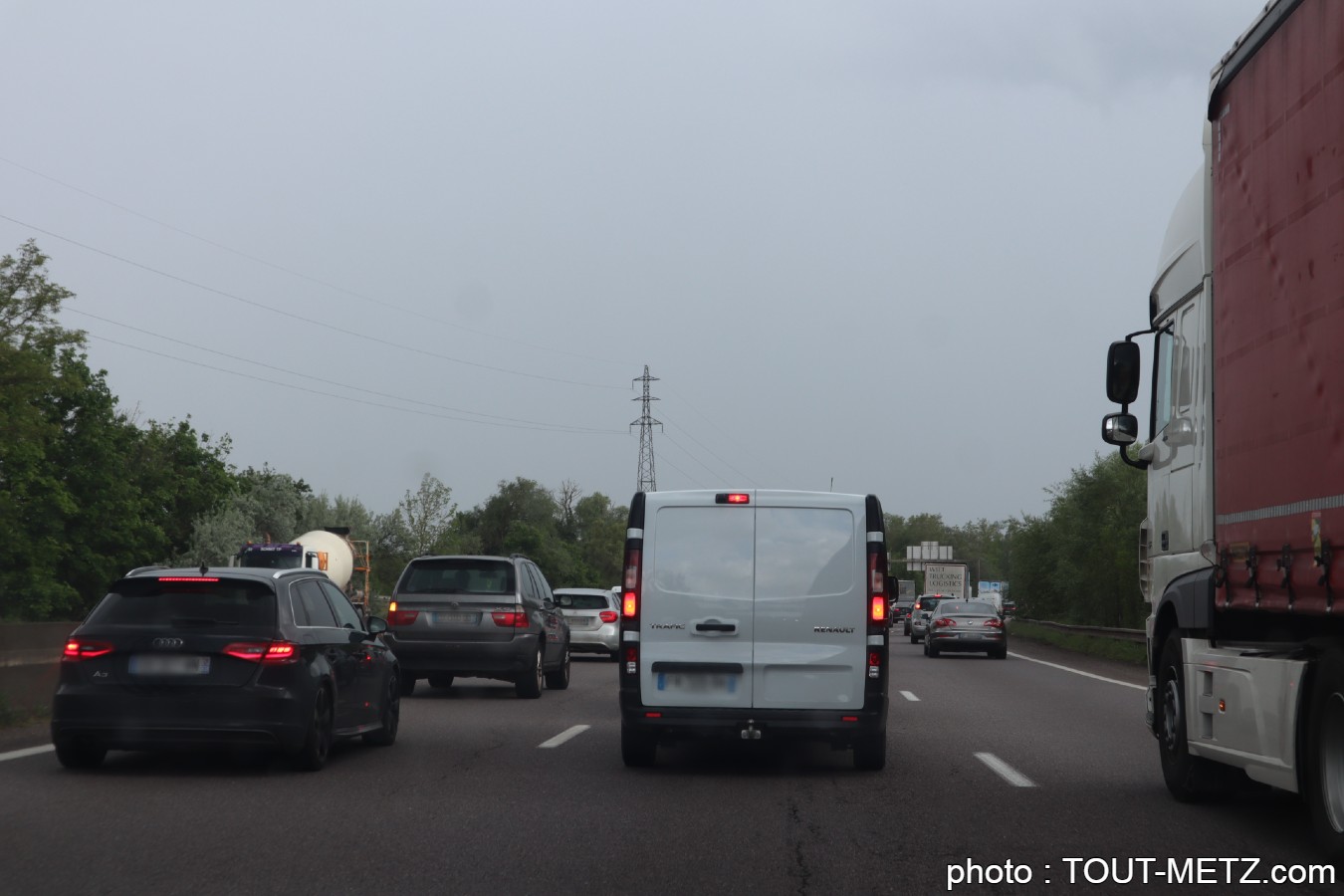l'élargissement de l'A31 entre Metz et Nancy en projet