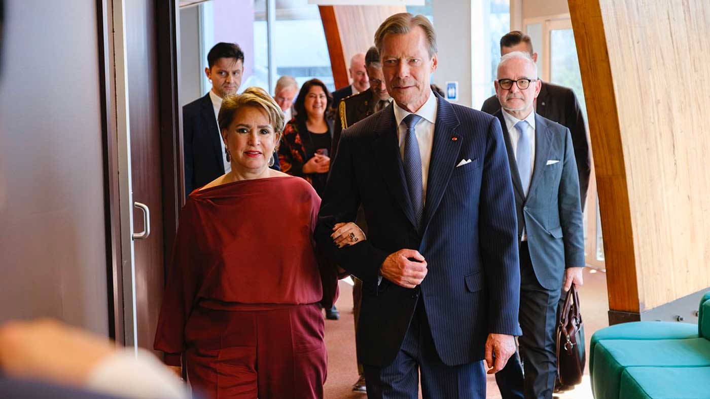 Le couple grand-ducal à Strasbourg pour défendre la paix et les droits de l'homme auprès du Conseil de l'Europe