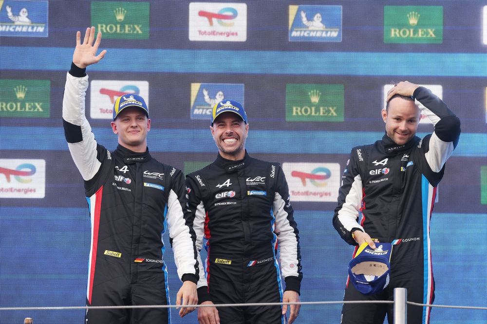 Un podium qui fait du bien au moral chez Alpine !