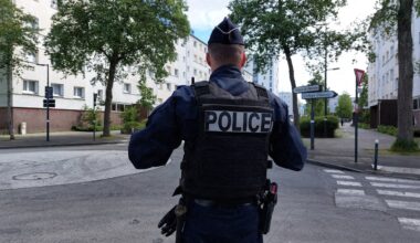 la police et la CRS 82 mobilisées dans le quartier de Cleunay