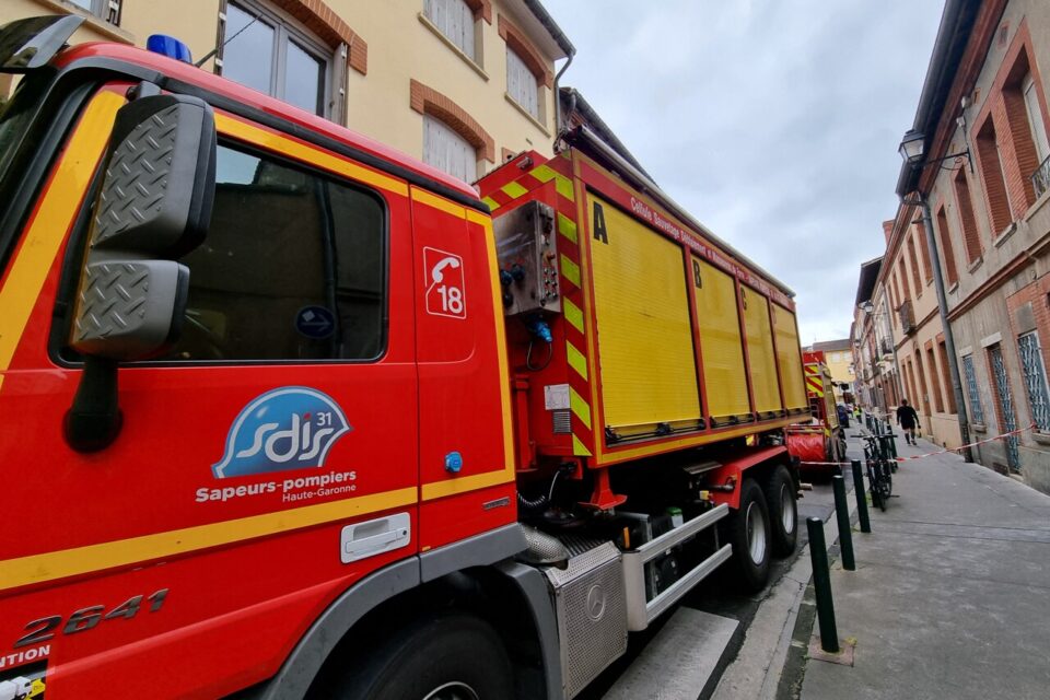 Une vingtaine de pompiers a été mobilisée sur place toute la journée
