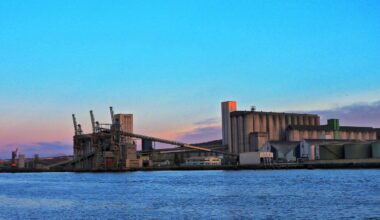 Port de Rouen. Après des récoltes catastrophiques, les exportations de céréales s'écroulent