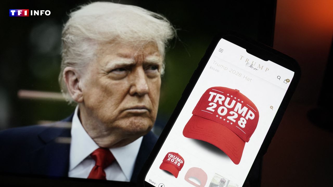 États-Unis : des casquettes et T-shirts "Trump 2028" déjà en vente en ligne