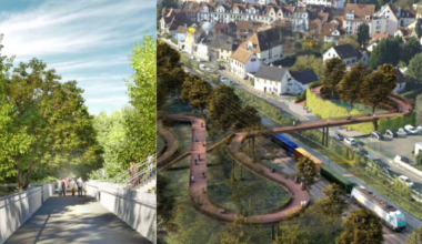une passerelle reliera deux quartiers strasbourgeois en 2028