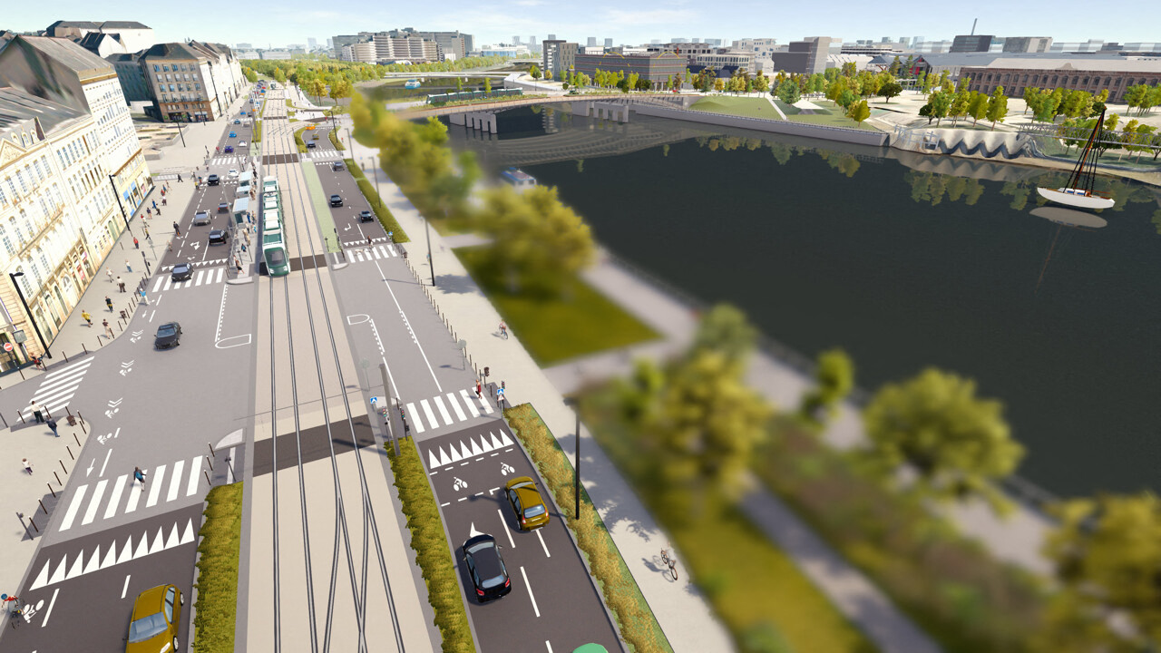 quand la circulation automobile sera rétablie au quai de la Fosse ?