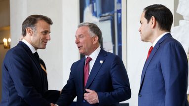 Rencontre entre Macron et les Américains Rubio et Witkoff à l'Élysée