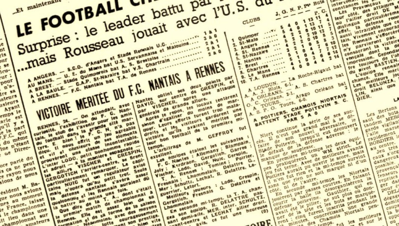 Rennes-Nantes 1943, aux sources du derby