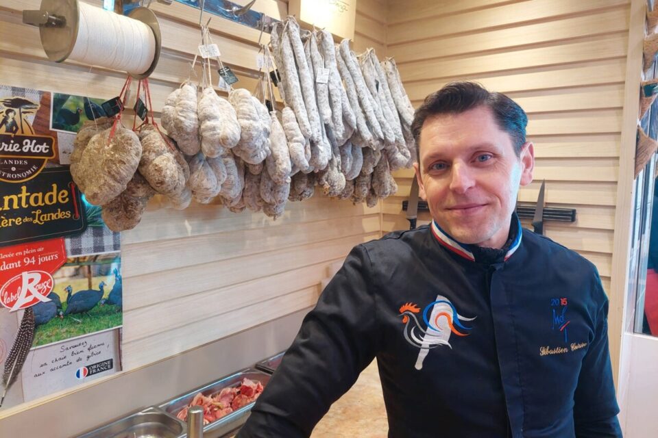 Boucher de la maison Lussson à Nantes, Sébastien Coirier est fier de la 