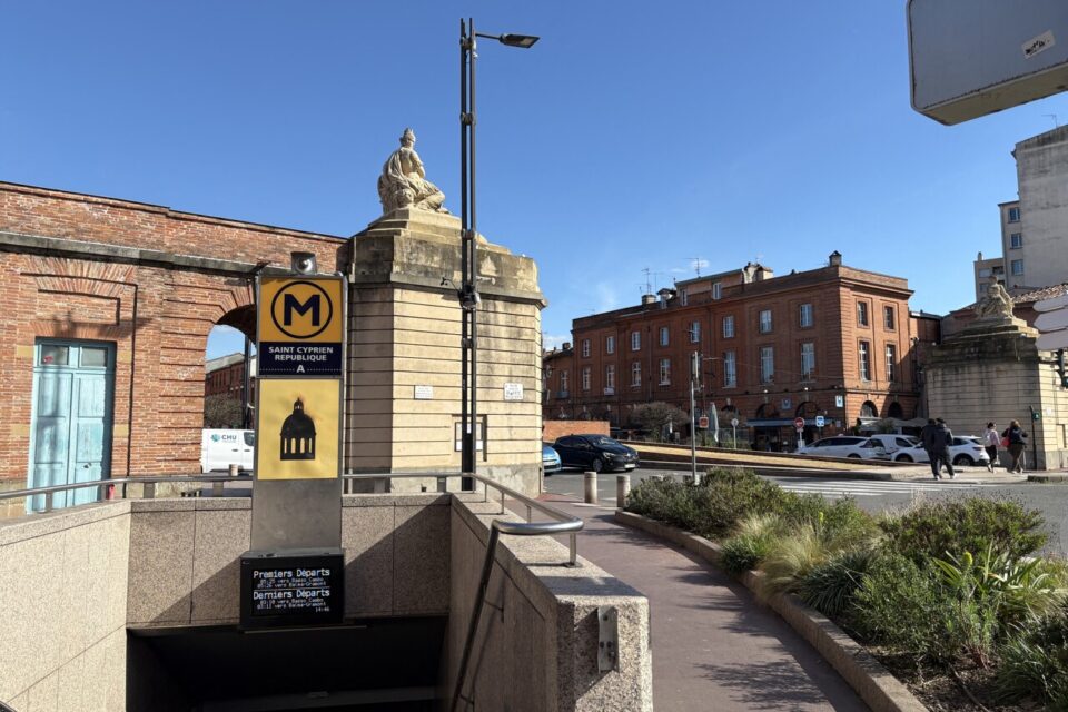 Quartier Saint-Cyprien, à Toulouse.