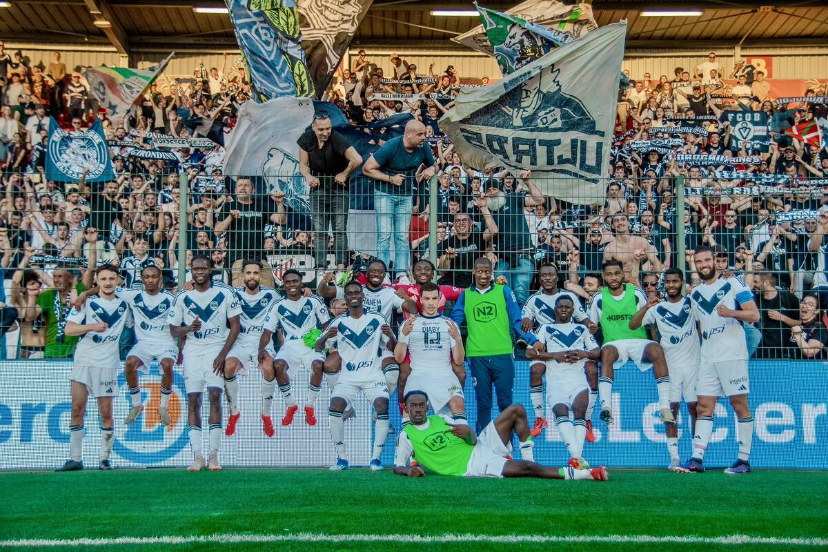 Les supporteurs Marine et Blanc, même en N2 !