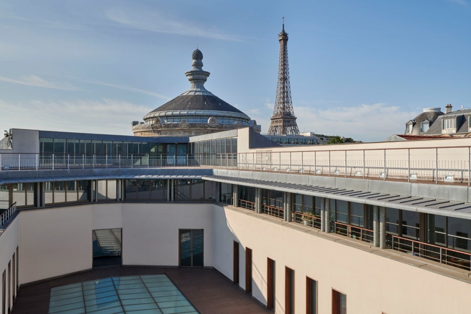 La terrasse panoramique du Musée Guimet