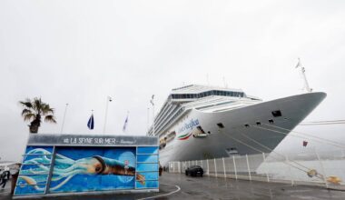"Où est-ce qu’on est?": d’une capacité de 3.780 passagers, le Costa Pacifica fête sa première escale (d'une longue série) à La Seyne