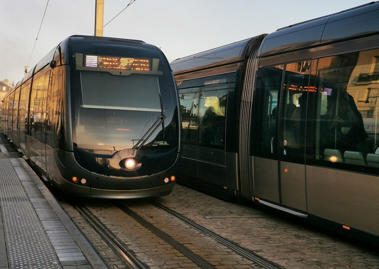 La circulation des trams C et D a été perturbée par un incident à Bordeaux, la police judiciaire sur place
