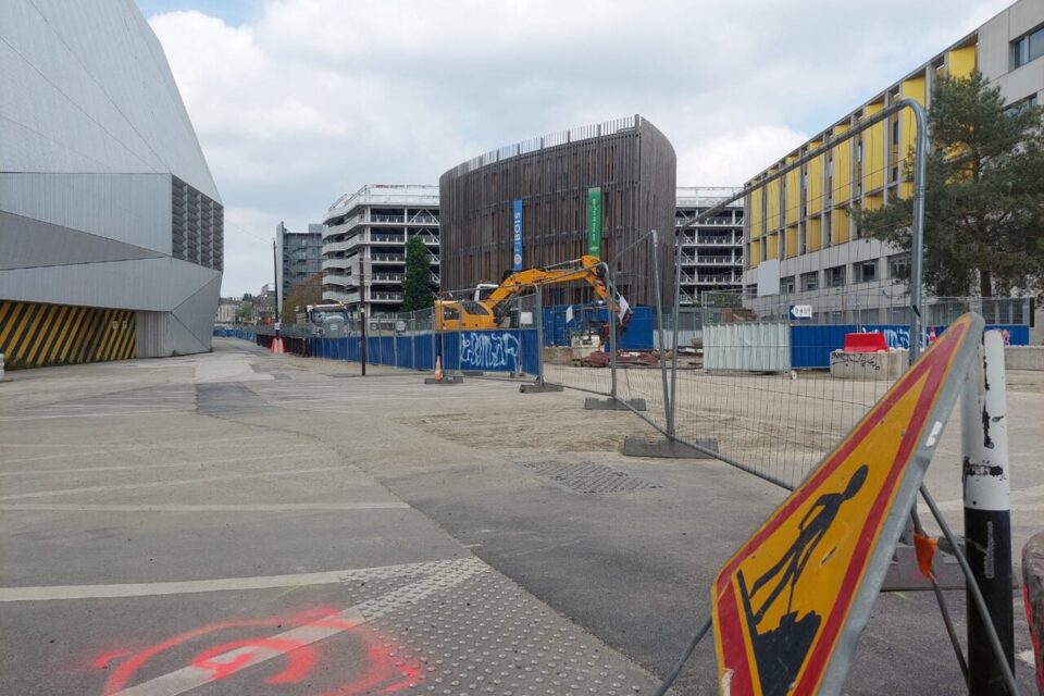 Les travaux sur le boulevard Léon Bureau se poursuivent. 