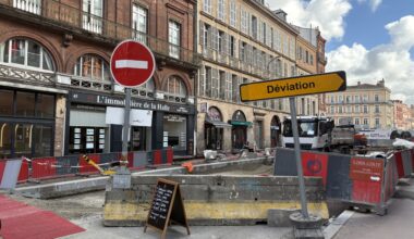 Toulouse. Les règles de circulation de cette rue en chantier évoluent pour continuer les travaux