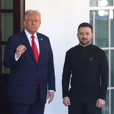 Donald Trump et Volodymyr Zelensky le 28 février 2025.