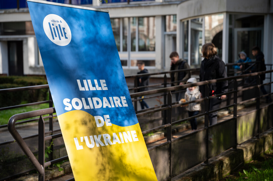 Des jeunes Ukrainiens à Lille / Actualités