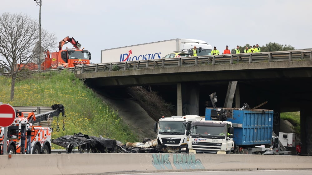 l'autoroute doit rouvrir dans le sens Aix-Marseille