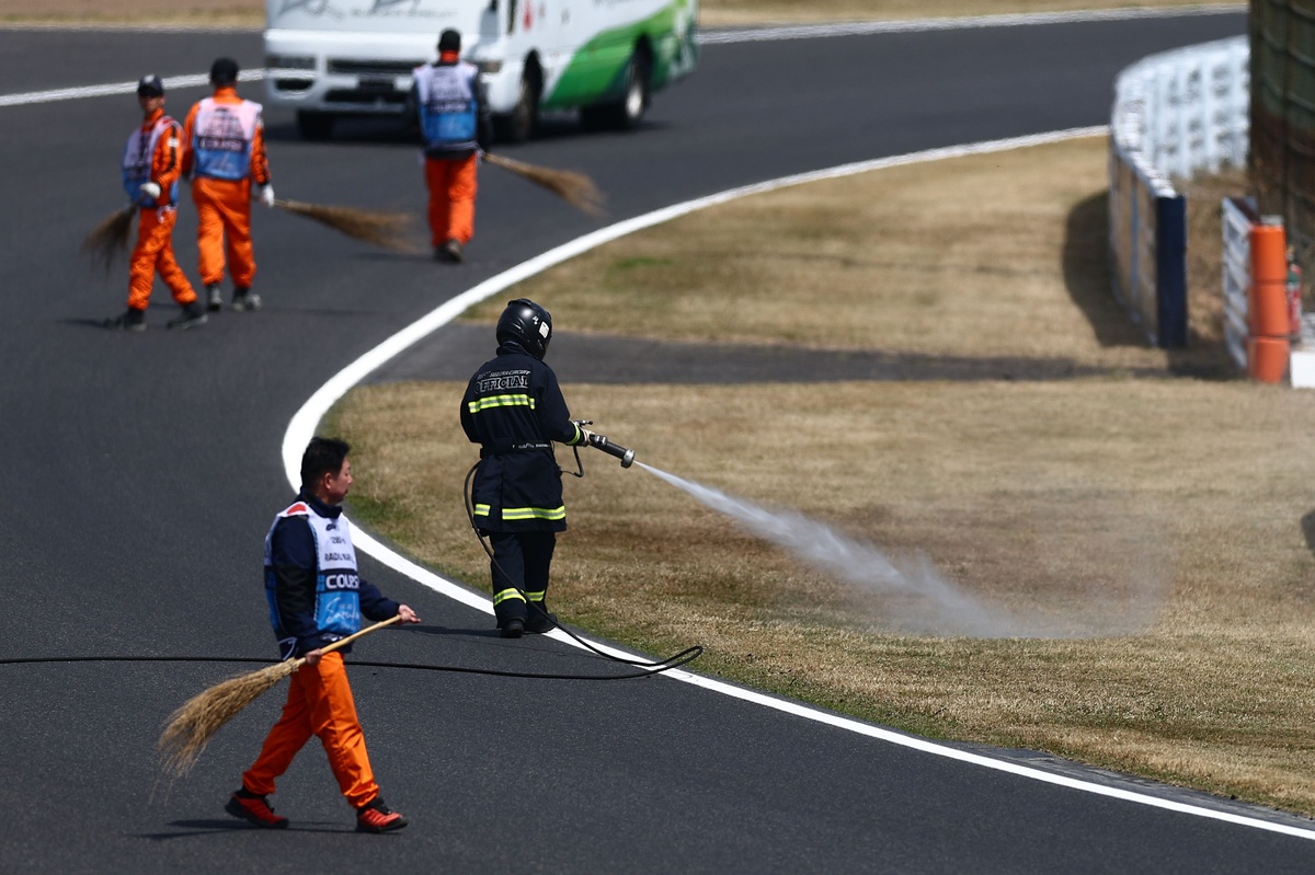 L'origine des incendies à Suzuka identifiée, des changements à l'étude
