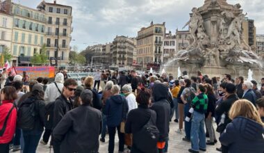 300 personnes ont participé à une contre-manifestation du RN à Marseille