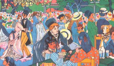 « Bal du moulin de la Galette » d’Auguste Renoir réinterprété par María Jesús Contreras