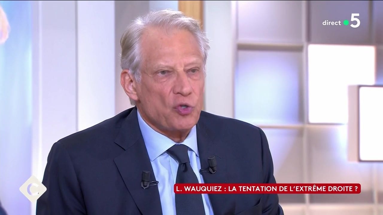 “Vous allez vous fâcher…” : Anne-Elisabeth Lemoine provoque Dominique De Villepin, le ton monte