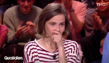 une invitée de Quotidien jette un froi ...
