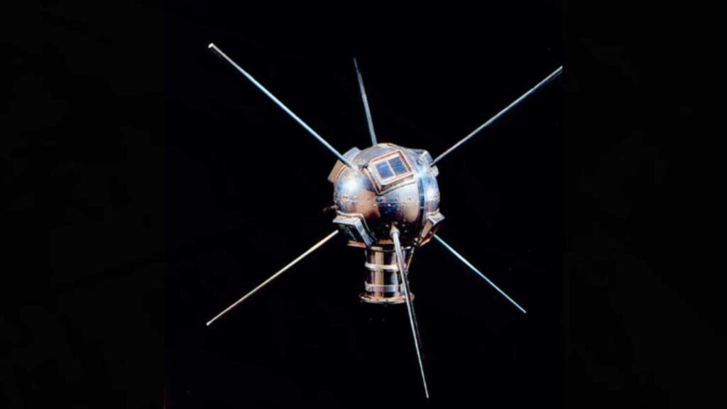 Satellite Vanguard 1. // Source : Capture YouTube USRNL (image modifiée)
