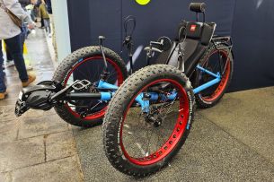 Un fatbike couché ! // Source : M. Lauraux pour Frandroid