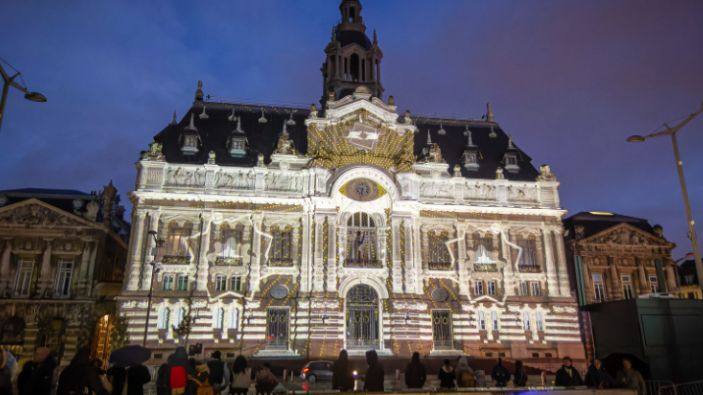 Roubaix accueille le Video Mapping Festival #8