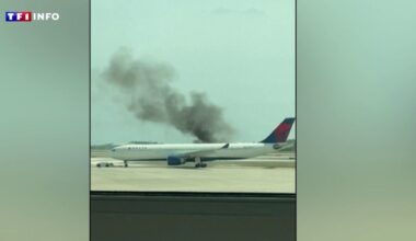 VIDÉO - États-Unis : les images d'un avion en feu sur le tarmac de l'aéroport d'Orlando, 282 passagers évacués