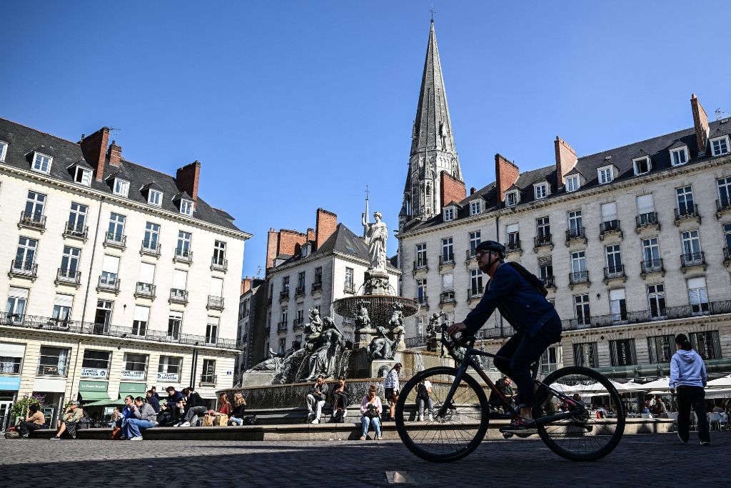 Ville de nantes. ©Sebastien Salom-Gomis/SIPA