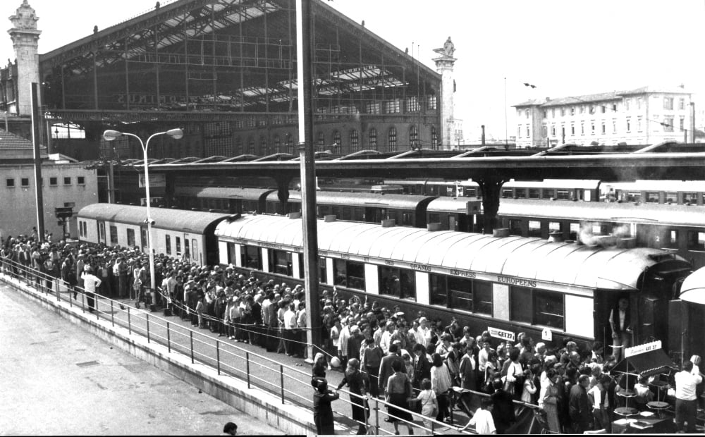 Le 10 avril 1981, l'Orient-Express rameutait une foule de Marseillais à Saint-Charles