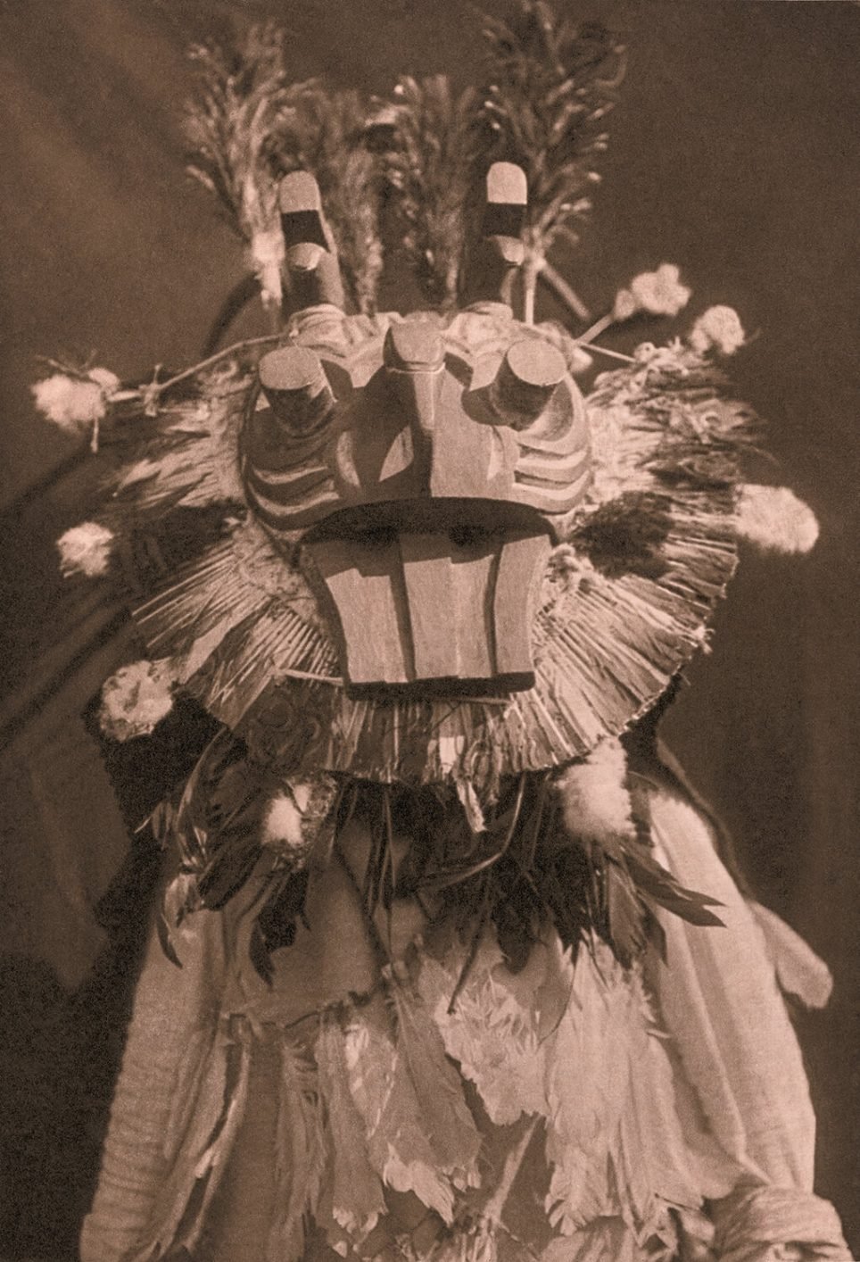 Edward S. Curtis, A Cowichan Mask