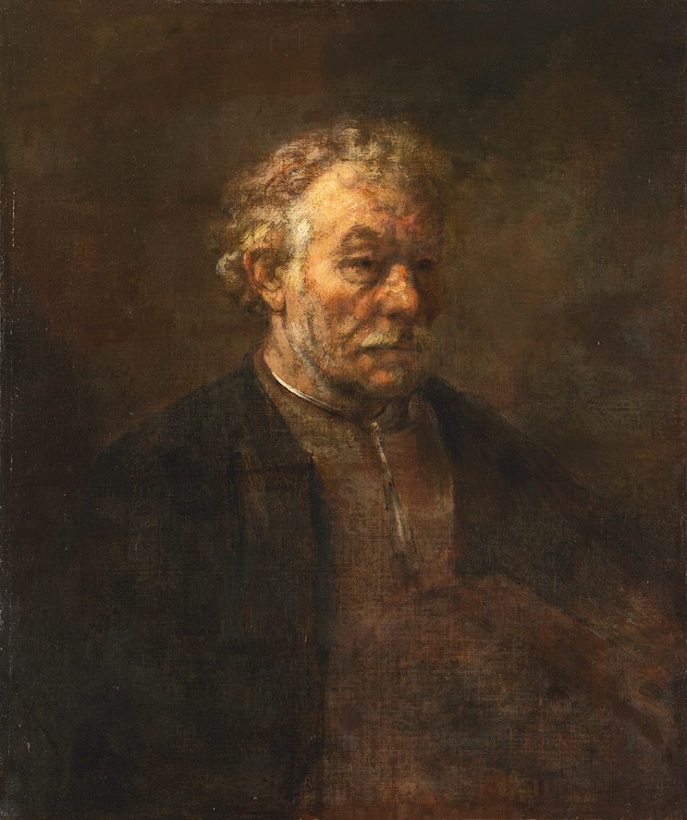 Rembrandt van Rijn, Étude d’un vieil homme