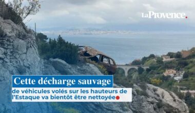 à l’Estaque, une décharge sauvage en plein cœur des collines