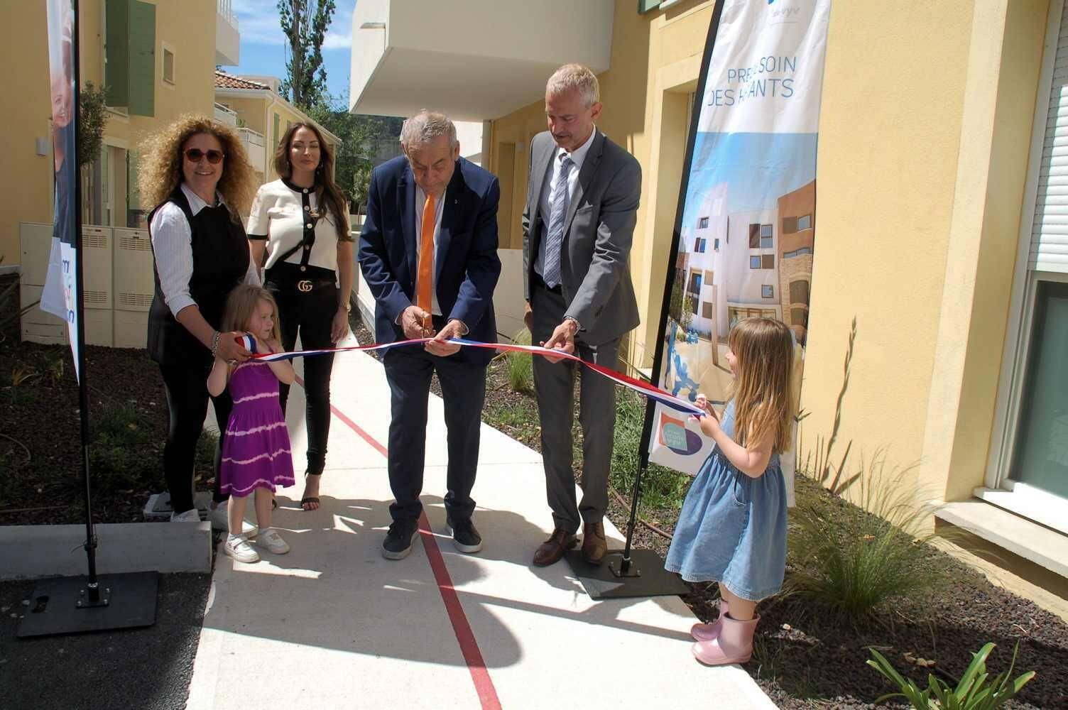 Les premiers locataires sont arrivés l'hiver dernier: le maire Édouard Friedler a inauguré cette nouvelle résidence de logements sociaux au Beausset