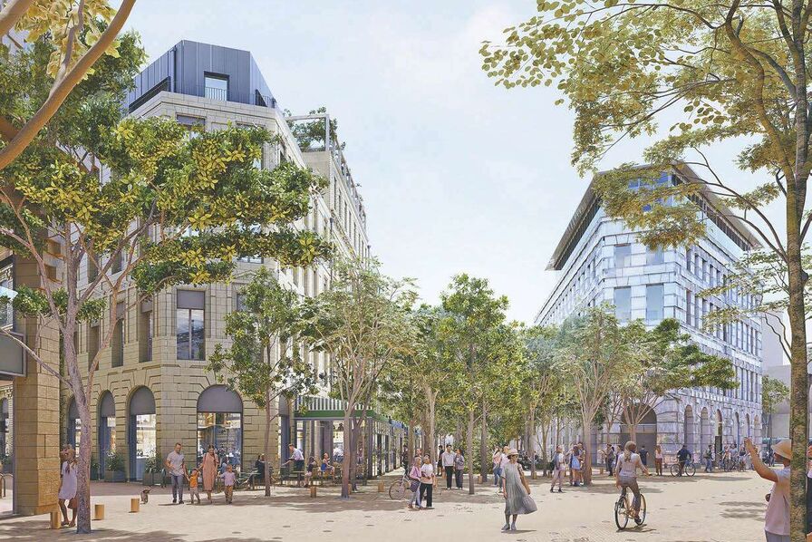 après la déconstruction, Canopia à pied d'œuvre