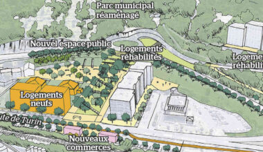 Démarrage des travaux de reconfiguration du quartier des Liserons à Nice