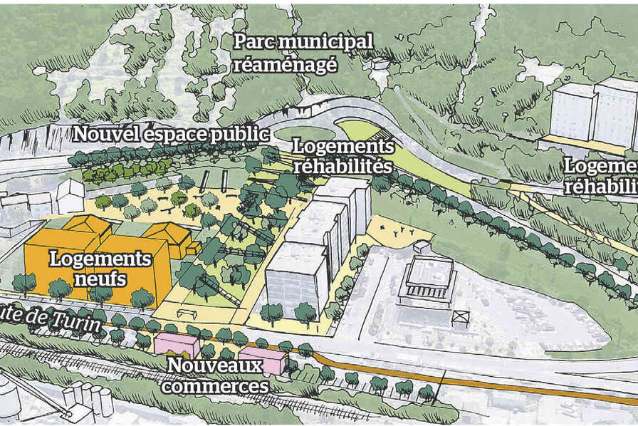 Démarrage des travaux de reconfiguration du quartier des Liserons à Nice