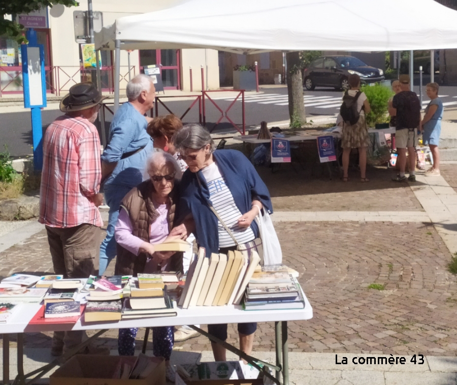 Saint-Agrève : une braderie de livres et de produits culturels le 12 juin sur la place Verdun