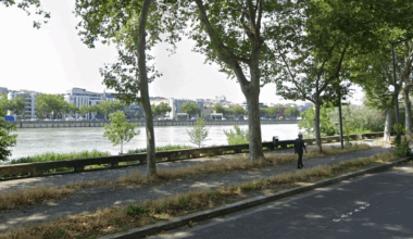 une joggeuse percutée sur la voie piétonne des berges du Rhône par un homme ivre en scooter